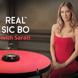 Real Sic Bo with Sarati de Real Dealer Studios