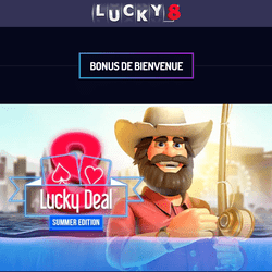 Lucky8 propose un meilleur bonus de bienvenue