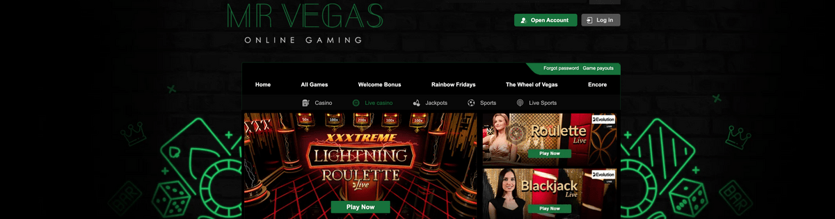 Mr Vegas est un Casino legal en Ontario