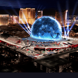 tribune Sphere du Grand Prix de Las Vegas