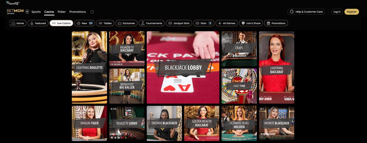 BETMGM casino En Ligne Legal En Ontario