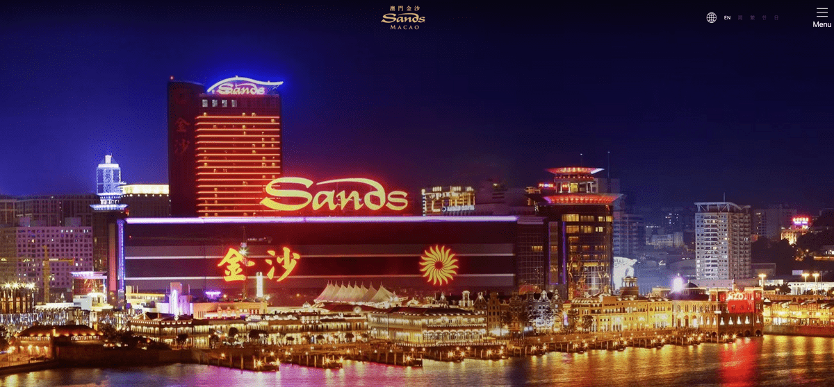 Sands Macao : Hotel Casino de prestige