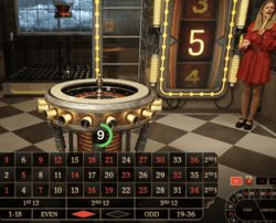 Fireball Roulette Live