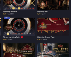 Jeux Lightning d'Evolution