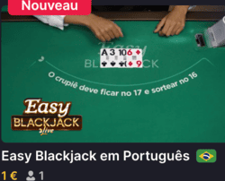 Easy Blackjack em Português