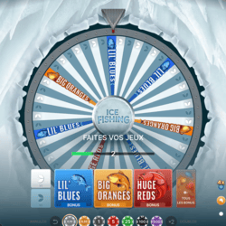 La roue de la chance Ice Fishing débarque sur Magical Spin