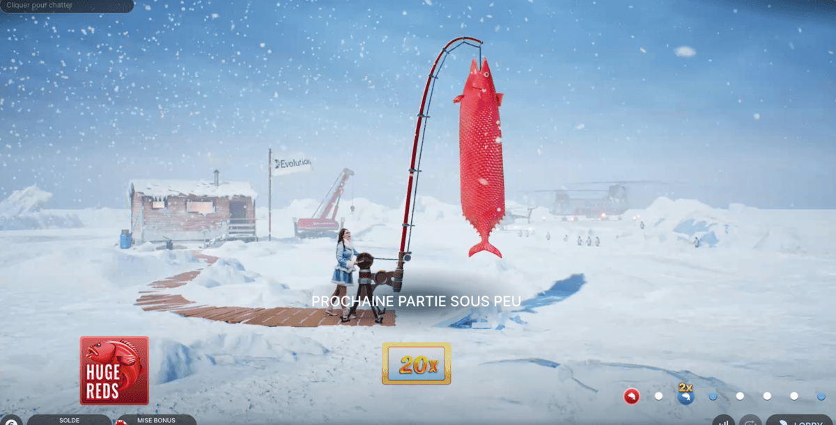 Grosse prise sur Ice Fishing