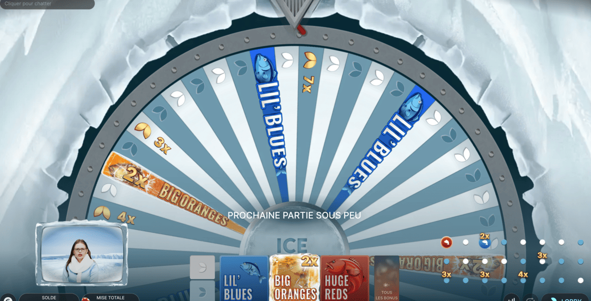 Roue de la Chance Ice Fishing