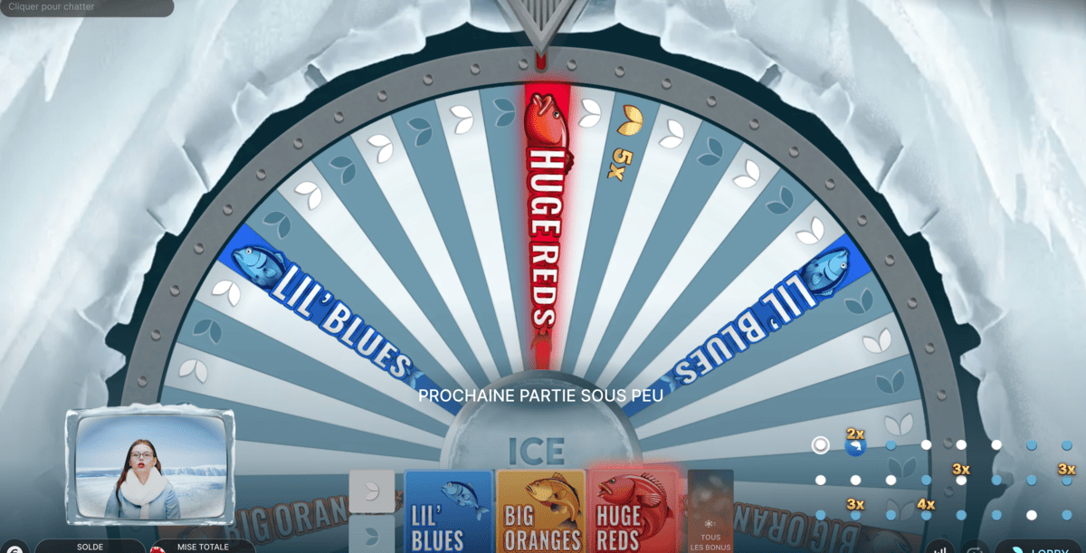 Roue de la fortune Ice Fishing