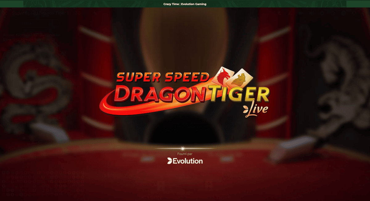 Live Super Speed Dragon Tiger