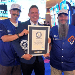 Nouveau record du plus grand nombre de casinos visités en 24h