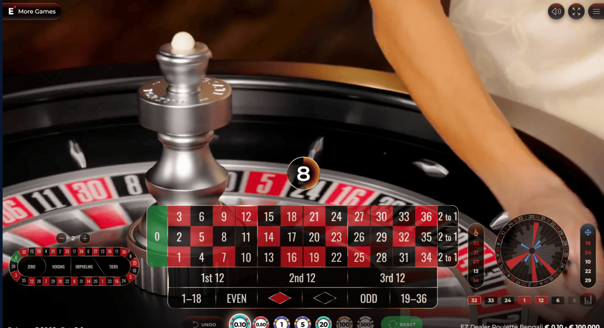 Roue de la Roulette Bengali